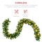 Best Choice Products 9Ft Pre-Lit Christmas Garland W/ 2-In-1 Led Lights